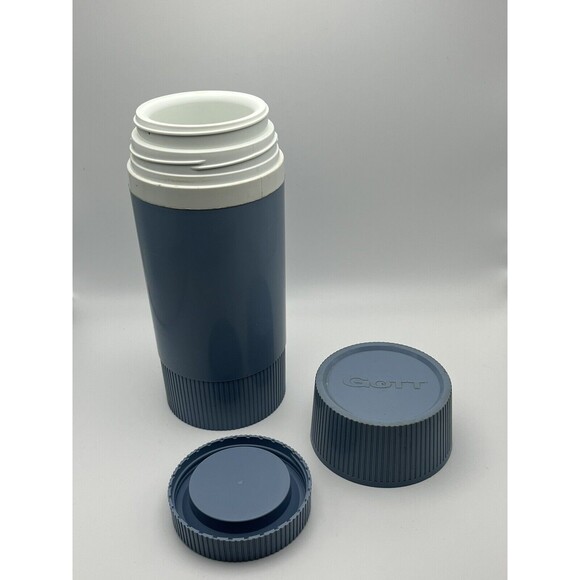 Vintage GOTT Blue Vacuum Bottle Thermos Cup Model 1506 - Pre Owned - Picture 3 of 6